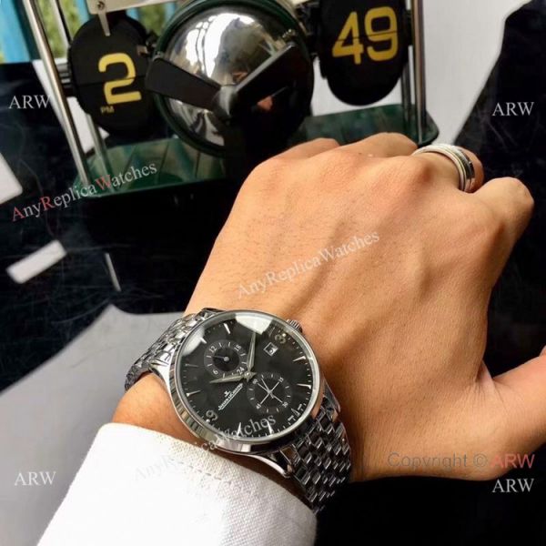 Best Quality Jaeger-LeCoultre Master 2-Tone Rose Gold White Dial Watch 42mm Best Quality Jaeger-LeCoultre Master 2-Tone Rose Gold White Dial Watch 42mm