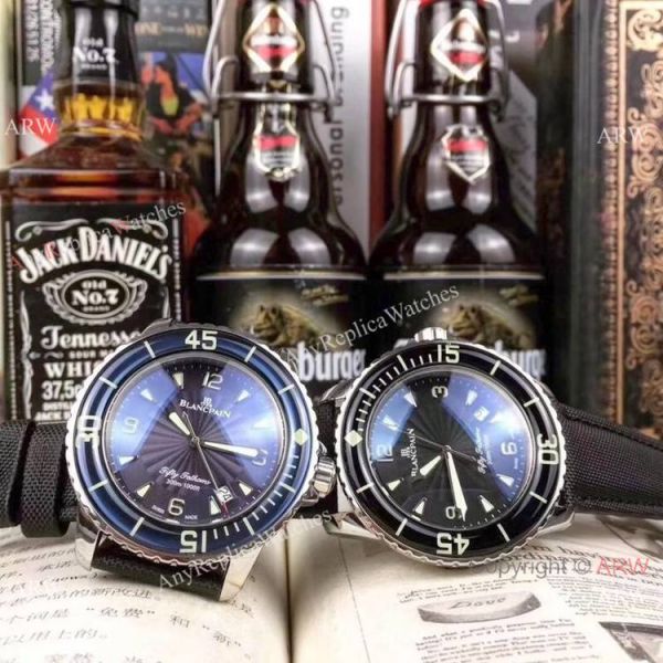Copy Blancpain Fifty Fathoms Quartz Watch Blue Dial Blue Bezel Copy Blancpain Fifty Fathoms Quartz Watch Blue Dial Blue Bezel