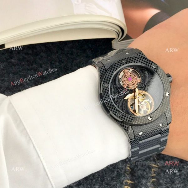 High Quality Hublot Classic Fusion Tourbillon Men Watch Rose Gold High Quality Hublot Classic Fusion Tourbillon Men Watch Rose Gold