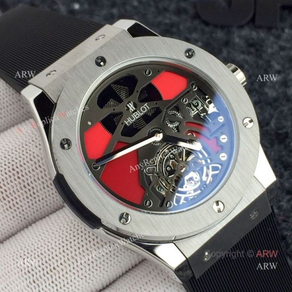 Replica Hublot Classic Fusion Squelette Tourbillon All Black Watches Replica Hublot Classic Fusion Squelette Tourbillon All Black Watches