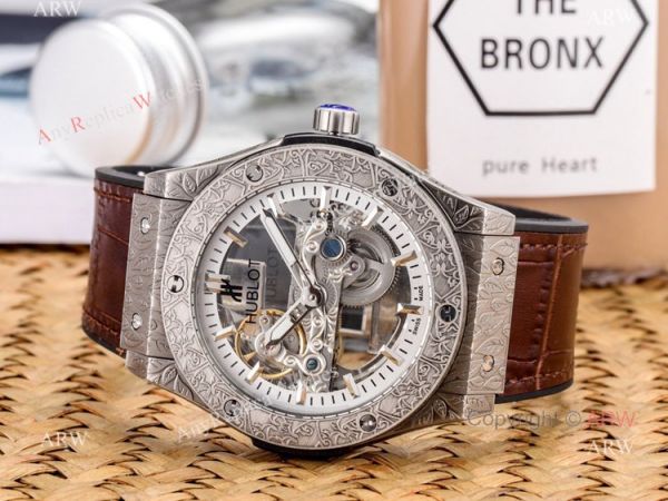 Copy Hublot Classic Fusion Tattoo Wristwatch Black Gummy Strap Copy Hublot Classic Fusion Tattoo Wristwatch Black Gummy Strap