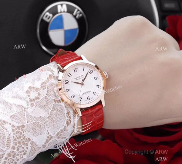 Swiss Grade 1 Fake Montblanc Boheme Date Automatic Watch Lady Size Swiss Grade 1 Fake Montblanc Boheme Date Automatic Watch Lady Size