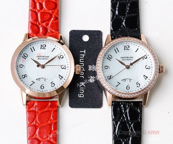 Fake Montblanc Boheme Date Rose Gold Blue MOP Dial Watch Swiss Made Fake Montblanc Boheme Date Rose Gold Blue MOP Dial Watch Swiss Made