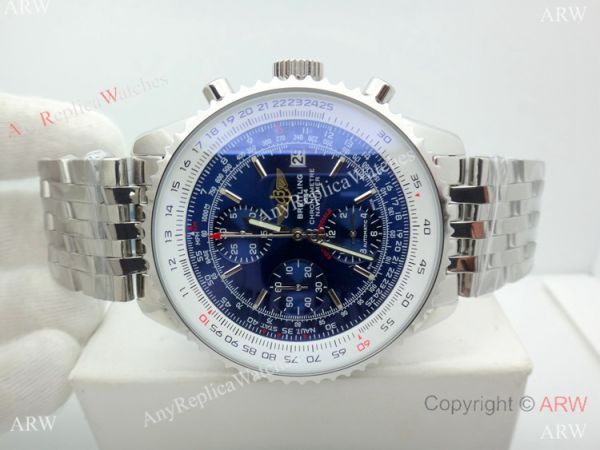 New Replica Breitling Navitimer Edition Speciale 46mm Watch SS Blue Dial New Replica Breitling Navitimer Edition Speciale 46mm Watch SS Blue Dial