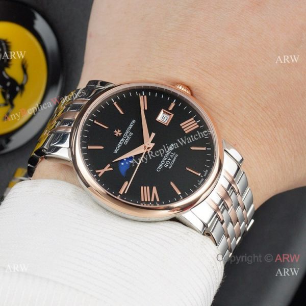 Vacheron Constantin Moonphase watch 40mm Stainless Steel Black Dial Vacheron Constantin Moonphase watch 40mm Stainless Steel Black Dial