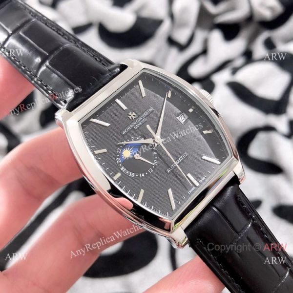 Knock off Vacheron Constantin Malte Moon phase Watches Rose Gold Black Dial Knock off Vacheron Constantin Malte Moon phase Watches Rose Gold Black Dial