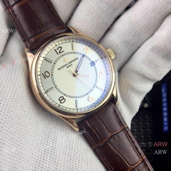 Buy Knockoff Vacheron Constantin Geneve Watch Black Dial Black Leather Band Buy Knockoff Vacheron Constantin Geneve Watch Black Dial Black Leather Band