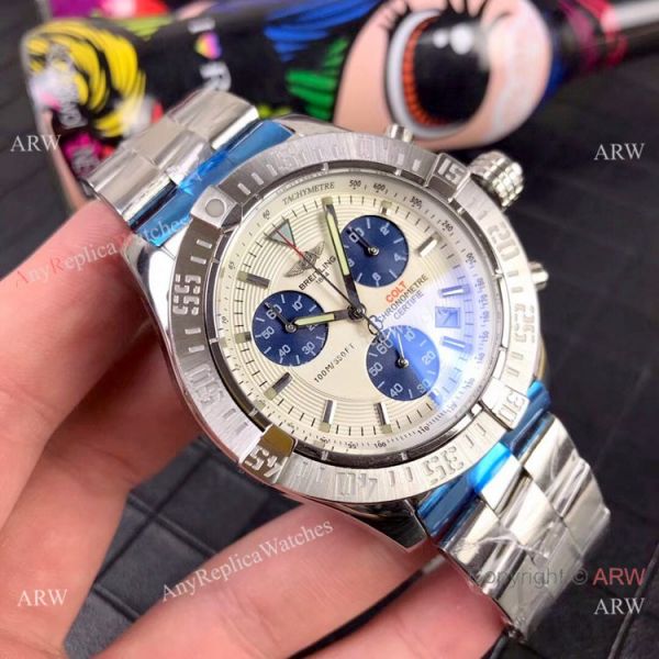 High Quality Breitling Colt Stainless Steel Black Dial Watches 45mm High Quality Breitling Colt Stainless Steel Black Dial Watches 45mm