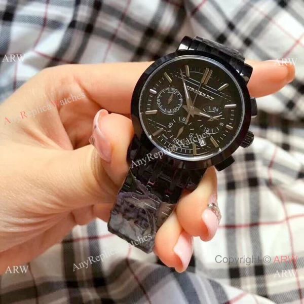 Replica Burberry Chronograph Two Tone Rose Gold Watch Swiss Quality Replica Burberry Chronograph Two Tone Rose Gold Watch Swiss Quality