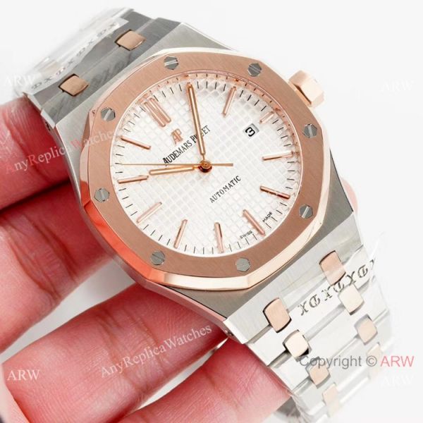Audemars Piguet Royal Oak Selfwinding 2-Tone Rose Gold Watches Copy Audemars Piguet Royal Oak Selfwinding 2-Tone Rose Gold Watches Copy