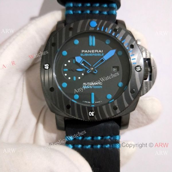 Copy Panerai Luminor Submersible Camouflage PAM 960 Watches Carbon Case Copy Panerai Luminor Submersible Camouflage PAM 960 Watches Carbon Case