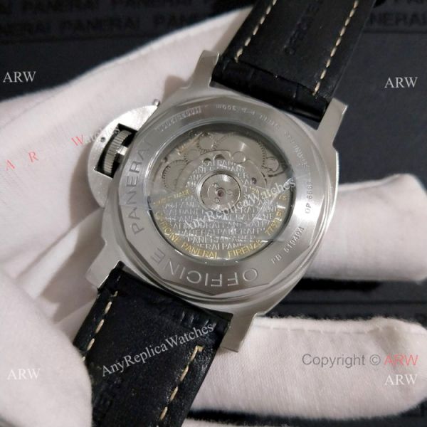 Best Replica Panerai Luminor Marina SS Black Dial Watch 40mm Women Best Replica Panerai Luminor Marina SS Black Dial Watch 40mm Women