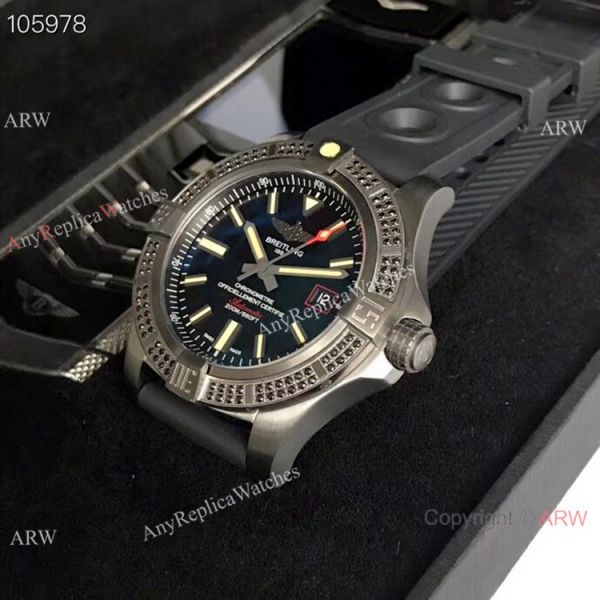 GB Replica Breitling Avenger blackbird Swiss 2824 Watch Black Rubber Strap GB Replica Breitling Avenger blackbird Swiss 2824 Watch Black Rubber Strap