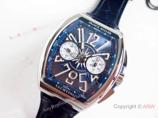 Super Clone Franck Muller Vanguard Yachting 7750 Blue Dial Watch 2019 Replica Super Clone Franck Muller Vanguard Yachting 7750 Blue Dial Watch 2019 Replica