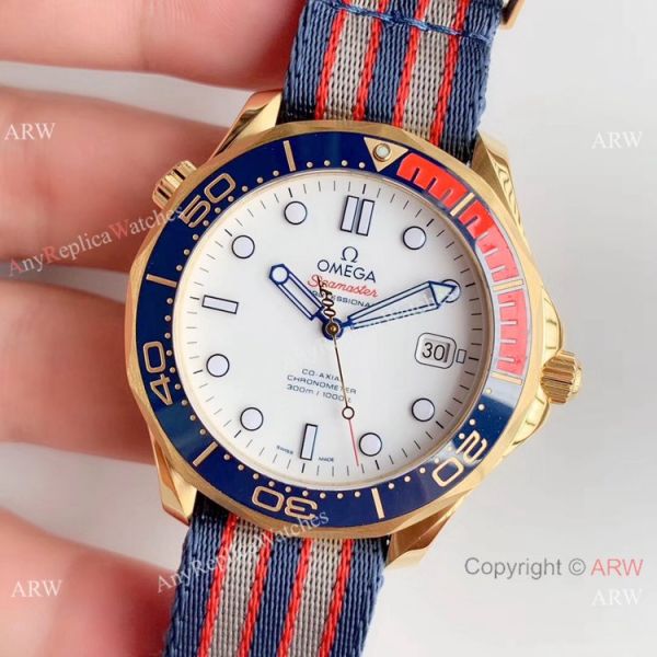 OM Factory Omega Commanders 007 James Bond Watch Replica Yellow Gold OM Factory Omega Commanders 007 James Bond Watch Replica Yellow Gold