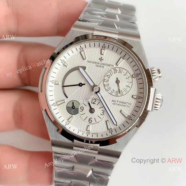 TW Swiss Vacheron Constantin Overseas Watch Stainless steel White Dial 42mm TW Swiss Vacheron Constantin Overseas Watch Stainless steel White Dial 42mm