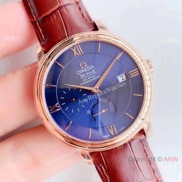 DV Replica Omega De Ville Prestige Co?Axial Power Reserve Watch Rose Gold 39.5mm DV Replica Omega De Ville Prestige Co?Axial Power Reserve Watch Rose Gold 39.5mm