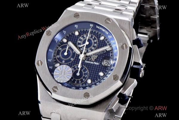 JF Factory Audemars Piguet Royal Oak Offshore 25th Anniversary 26237 Blue Dial Watch JF Factory Audemars Piguet Royal Oak Offshore 25th Anniversary 26237 Blue Dial Watch