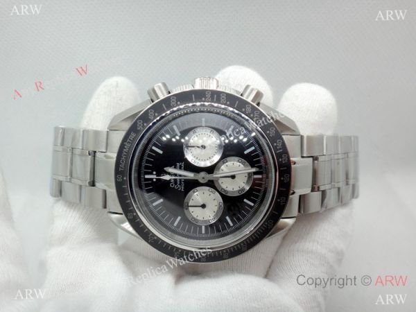 Copy Omega Speedmaster Watch Stainless Steel Black Dial 44mm Copy Omega Speedmaster Watch Stainless Steel Black Dial 44mm