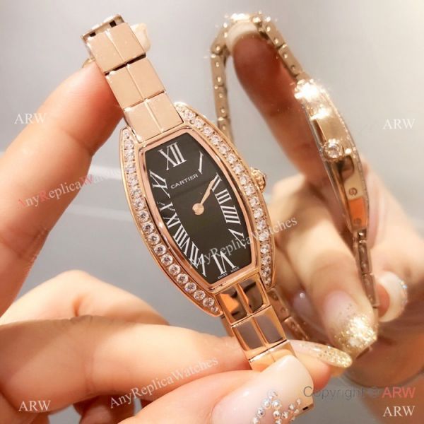Cartier Mini Tonneau White MOP Dial Stainless Steel women Watch Best Replica Cartier Mini Tonneau White MOP Dial Stainless Steel women Watch Best Replica