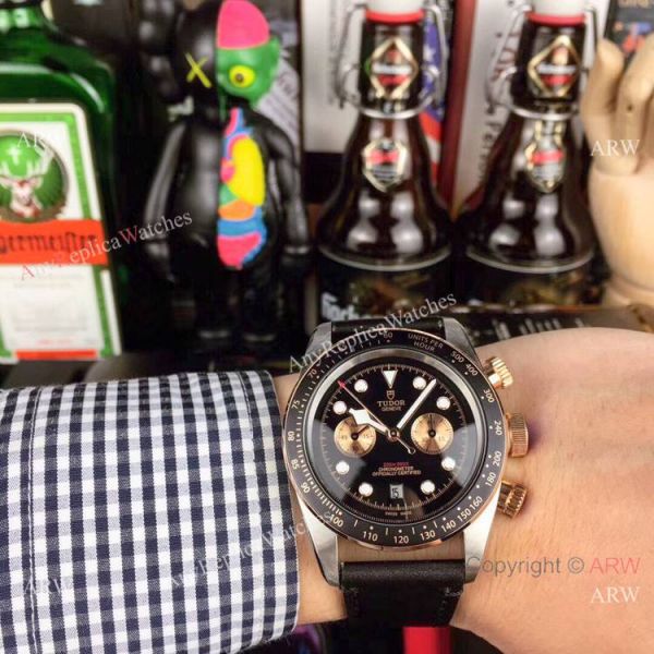 Tudor Heritage Black Bay 2-Tone Black Bezel Automatic Watch Best Replica Tudor Heritage Black Bay 2-Tone Black Bezel Automatic Watch Best Replica