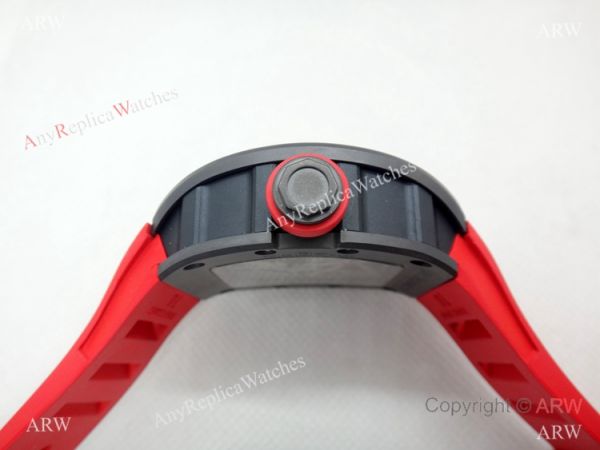 Richard Mille AAA Watches RM035 AMERICAS Red Rubber Strap Richard Mille AAA Watches RM035 AMERICAS Red Rubber Strap