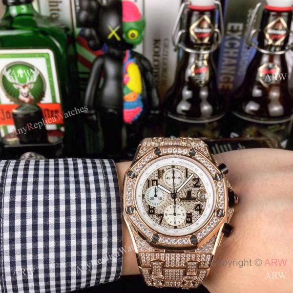 Buy Royal Oak Offshore Limited Edition AP Iced Out Replica Watch Buy Royal Oak Offshore Limited Edition AP Iced Out Replica Watch
