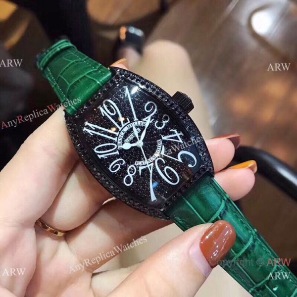 Franck Muller Platinum Rotor Black Diamond Men Watch Knock off Watches China Franck Muller Platinum Rotor Black Diamond Men Watch Knock off Watches China