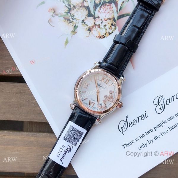 Best Quality Chopard Happy Sport 36mm Watches 2-Tone Rose Gold Best Quality Chopard Happy Sport 36mm Watches 2-Tone Rose Gold