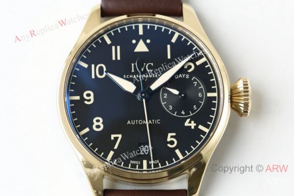 Swiss Grade 1 Replica IWC Big Pilots Heritage IW501005 Gold Watch Swiss Grade 1 Replica IWC Big Pilots Heritage IW501005 Gold Watch