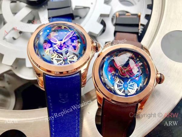 New Replica Corum Watches Corum Bubble Squelette Rose Gold Skeleton Dial New Replica Corum Watches Corum Bubble Squelette Rose Gold Skeleton Dial