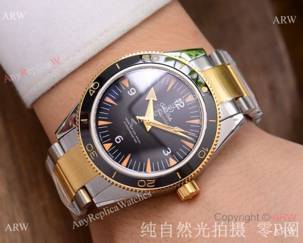 Omega Seamaster 300 Spectre Watch Replica 2-Tone Blue Ceramic Omega Seamaster 300 Spectre Watch Replica 2-Tone Blue Ceramic
