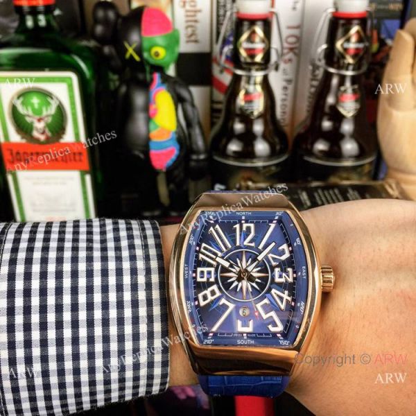 Copy Franck Muller Vanguard All Black Watch High Quality Watches Copy Franck Muller Vanguard All Black Watch High Quality Watches