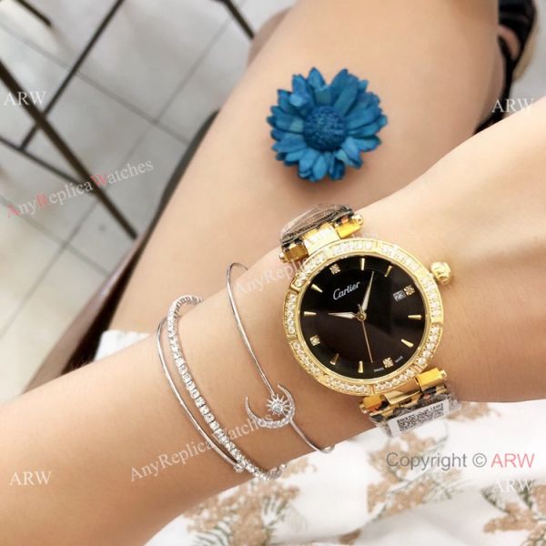 Replica Cartier Pasha de 35mm Lady watch Leopard Strap Replica Cartier Pasha de 35mm Lady watch Leopard Strap