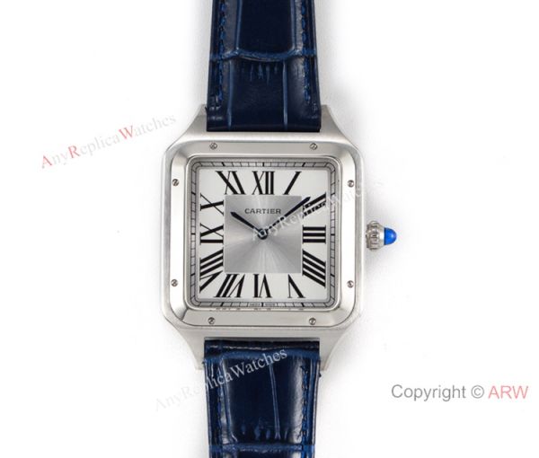 Swiss Grade 1 Cartier Santos Dumont Silver Lovers Watch New Cartier Watches Swiss Grade 1 Cartier Santos Dumont Silver Lovers Watch New Cartier Watches