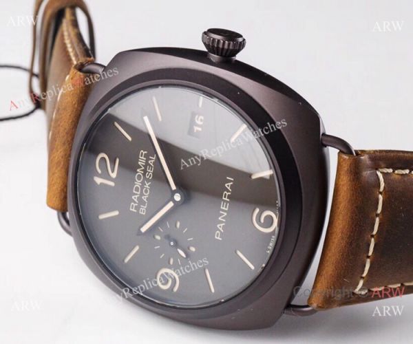 (VS) Swiss Copy Panerai Radiomir BLACK SEAL 45mm Watch Black PVD (VS) Swiss Copy Panerai Radiomir BLACK SEAL 45mm Watch Black PVD