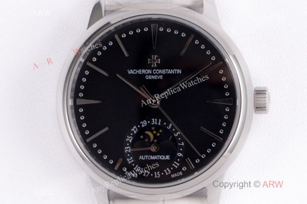 (VC) Swiss Grade Vacheron Constantin Patrimony Watch Vacheron Constantin Geneve Fake White Leather Strap (VC) Swiss Grade Vacheron Constantin Patrimony Watch Vacheron Constantin Geneve Fake White Leather Strap