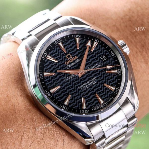 (VS)Best Replica Omega Seamaster Aqua Terra VSF 8500 Watch Stainless Steel Wave Dial (VS)Best Replica Omega Seamaster Aqua Terra VSF 8500 Watch Stainless Steel Wave Dial