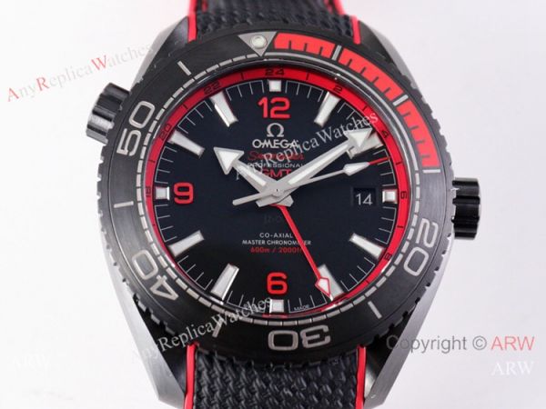 VS Factory Swiss Omega Seamaster Planet Ocean Deep 8906 Watch Black Red VS Factory Swiss Omega Seamaster Planet Ocean Deep 8906 Watch Black Red