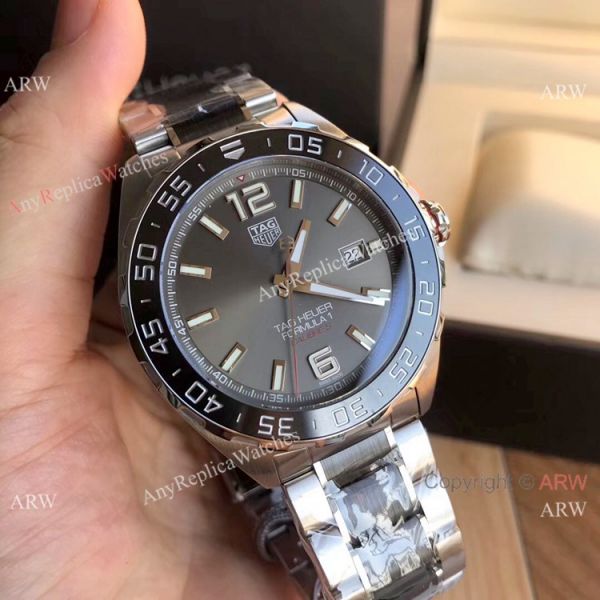 Swiss Grade Copy TAG HEUER FORMULA 1 Calibre 5 Steel &038; Ceramic Strap Watch Swiss Grade Copy TAG HEUER FORMULA 1 Calibre 5 Steel &038; Ceramic Strap Watch