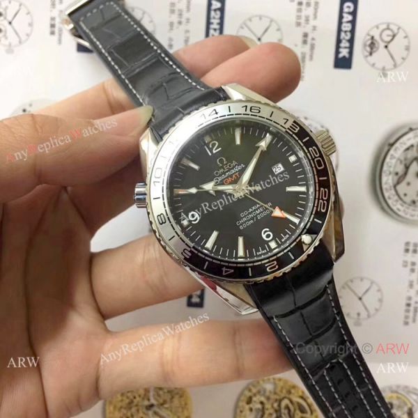 Omega Planet Ocean GMT 600m Blue Rubber Strap Omega Clone Watch Omega Planet Ocean GMT 600m Blue Rubber Strap Omega Clone Watch