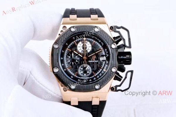 All Black Audemar Piguet Survivor Royal Oak Offshore Watches All Black Audemar Piguet Survivor Royal Oak Offshore Watches