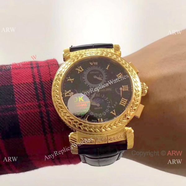 Buy Replica Patek Philippe Grandmaster Chime Men Watch Rose Gold Black Dial Buy Replica Patek Philippe Grandmaster Chime Men Watch Rose Gold Black Dial