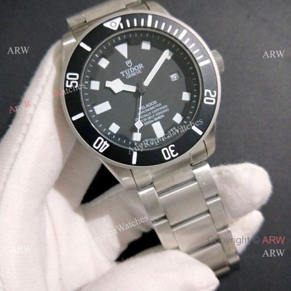 Best Quality Tudor Pelagos Stainless Steel Black Dial Watch 42mm Best Quality Tudor Pelagos Stainless Steel Black Dial Watch 42mm