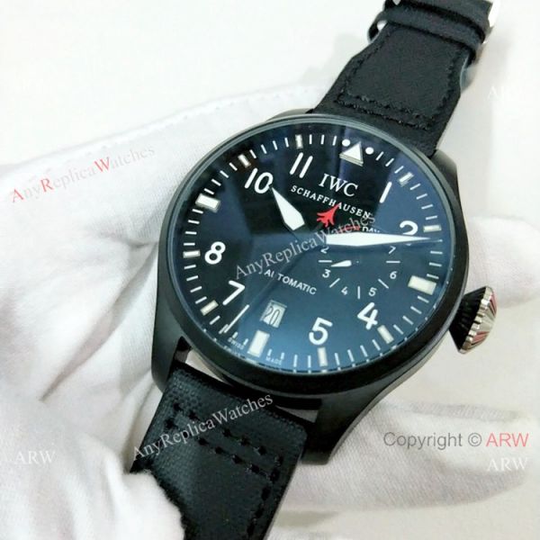 Copy IWC Big Pilot Top Gun Black Case Power Reserve Mens Watch IW501901 Copy IWC Big Pilot Top Gun Black Case Power Reserve Mens Watch IW501901