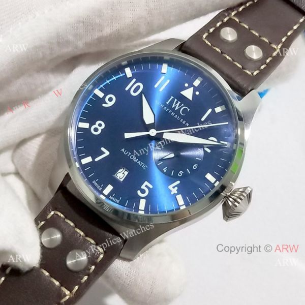 Copy IWC Big Pilots Le Petit Prince Midnight Blue Dial Watch IW500916 Copy IWC Big Pilots Le Petit Prince Midnight Blue Dial Watch IW500916