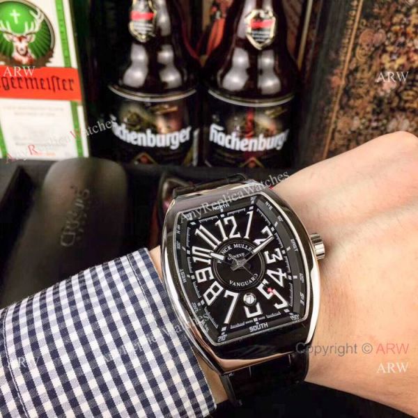 Franck Muller Vanguard Yachting SS Blue Dial Knock off Watches China Franck Muller Vanguard Yachting SS Blue Dial Knock off Watches China