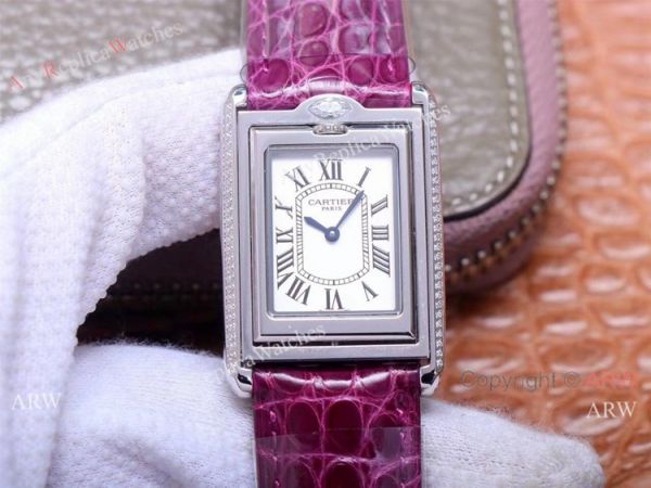 Swiss Grade Cartier Tank Basculante Lady Wrist Cabriolet Watch Swiss Grade Cartier Tank Basculante Lady Wrist Cabriolet Watch