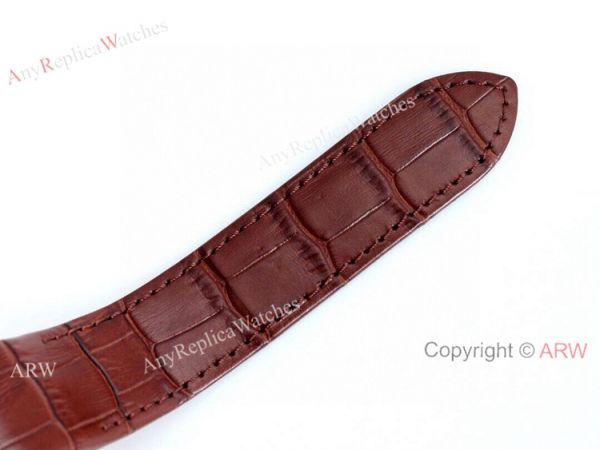 High Quality Cartier Santos De Diamond Case Brown Dial Wrist Automatic High Quality Cartier Santos De Diamond Case Brown Dial Wrist Automatic