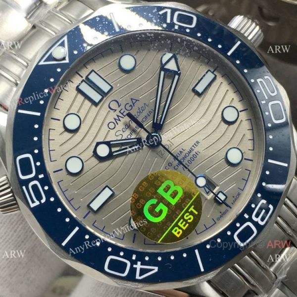 Stainless Steel Omega Seamaster 300 Replica Watch GB Factory Swiss Omega 8800 Movement Stainless Steel Omega Seamaster 300 Replica Watch GB Factory Swiss Omega 8800 Movement